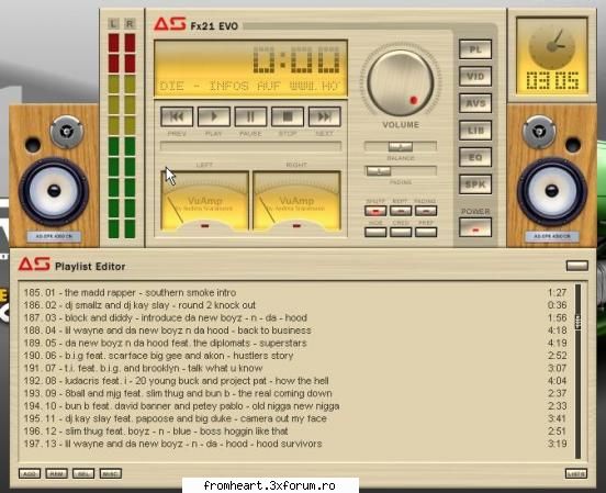 Skin "marfa" ptr winamp - ASfx21Evo DOWNLOAD - New softwarez